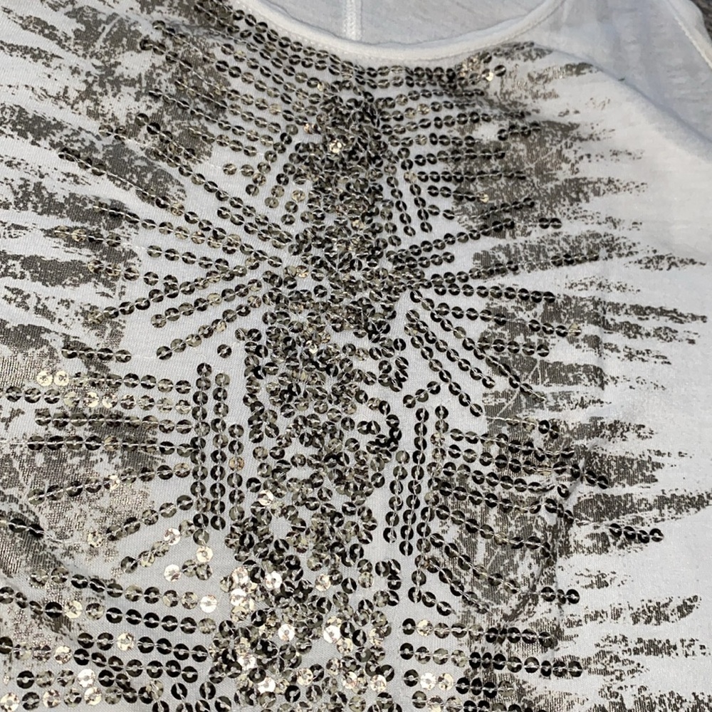 Express Tank with Sequins - Picture 3 of 5
